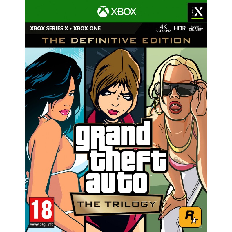 Take-Two Interactive GTA The Trilogy (The Definitive Edition) Definitiv Mehrsprachig Xbox