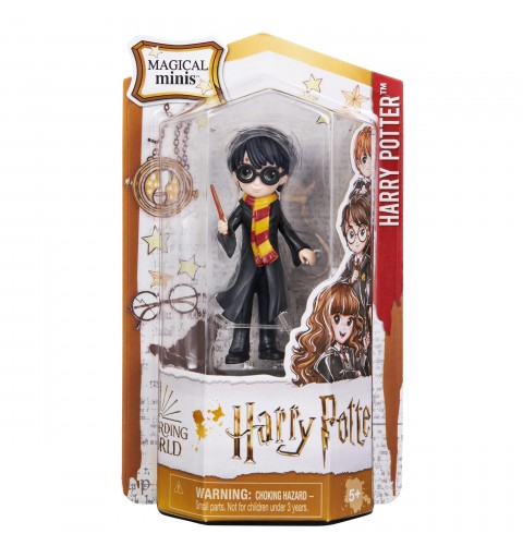 Wizarding World FIGURINE MAGICAL MINIS HARRY POTTER - Figurine Poupée Articulée Personnage 8 cm avec Accesssoire