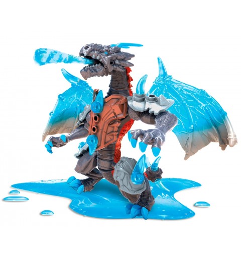 Mega Construx Breakout Beasts 2-In-1 Fusion Beast, Uovo con Due Creature Mostruose e Slime, Giocattolo per Bambini 5 + anni,