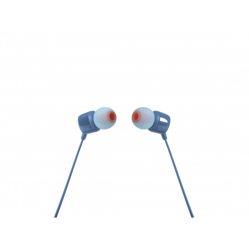 JBL Tune 110 Auricolare Cablato In-ear MUSICA Blu