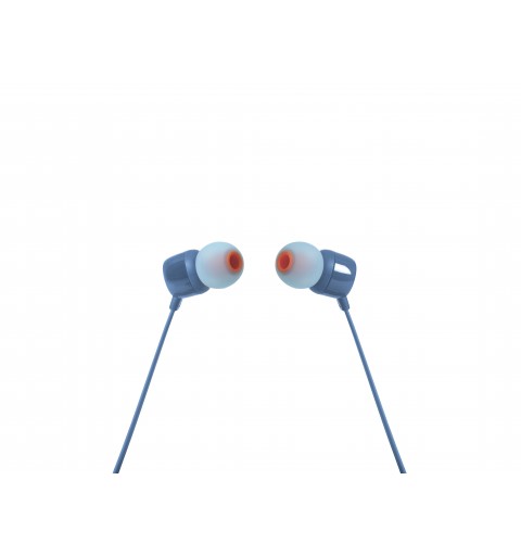 JBL Tune 110 Auricolare Cablato In-ear MUSICA Blu