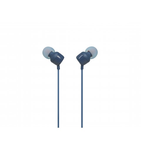 JBL Tune 110 Auricolare Cablato In-ear MUSICA Blu