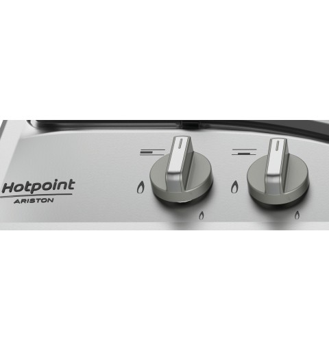 Hotpoint PCN 641 T IX HAR Kochfeld Edelstahl Integriert 60 cm Gaskochfeld 4 Zone(n)