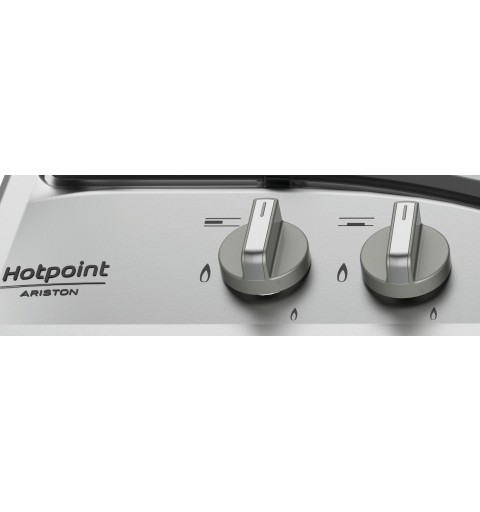 Hotpoint PCN 641 T IX HAR piano cottura Acciaio inossidabile Da incasso 60 cm Gas 4 Fornello(i)