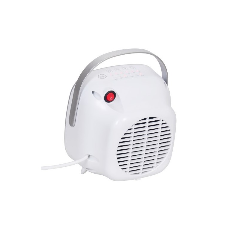 Argoclima WILMA stufetta elettrica Interno Bianco 1500 W Riscaldatore ambiente elettrico con ventilatore