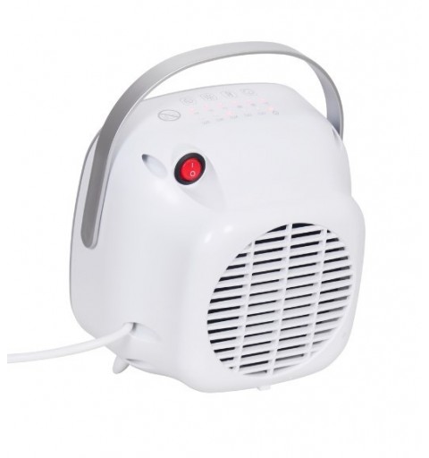 Argoclima WILMA calefactor eléctrico Interior Blanco 1500 W Ventilador eléctrico