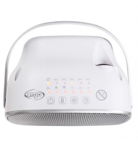 Argoclima WILMA calefactor eléctrico Interior Blanco 1500 W Ventilador eléctrico