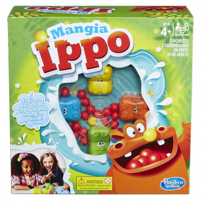 Hasbro Gioco in Scatola Mangia Ippo Niños Party board game