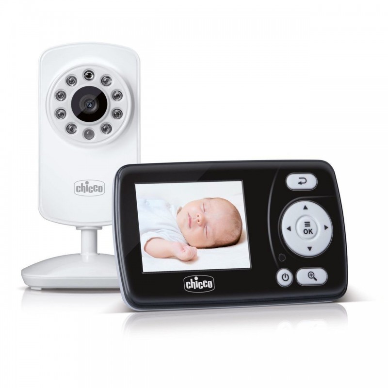 Chicco 00010159000000 video baby monitor 200 m FHSS Black, White