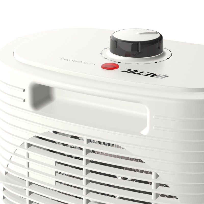 Imetec Compact Air Intérieure Blanc 2000 W Chauffage de ventilateur électrique