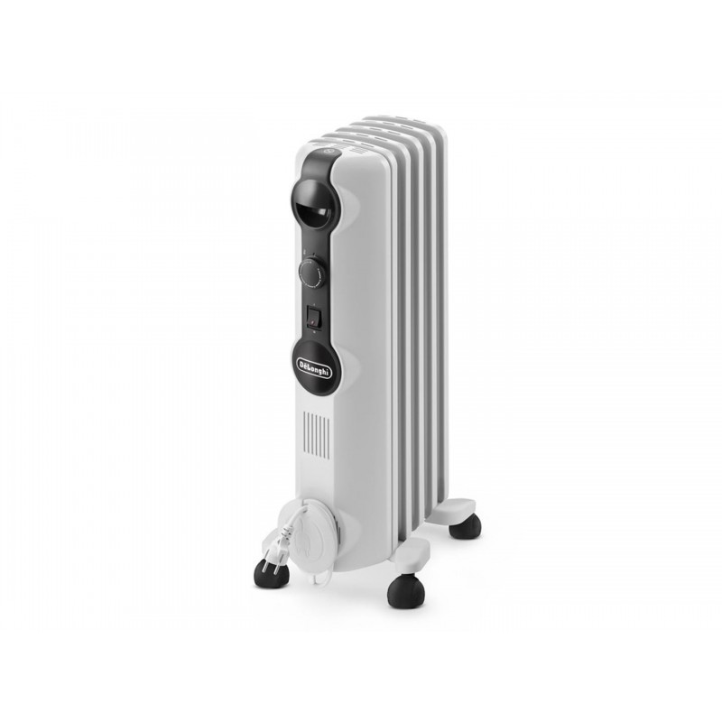 De’Longhi TRRS 0510M electric space heater Indoor White 1000 W Radiator
