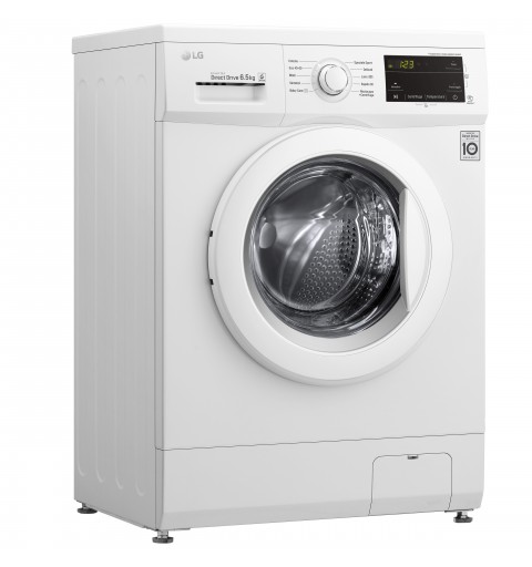 LG F2J3WN3WE.ABWQPIS lavadora Carga frontal 6,5 kg 1200 RPM E Blanco