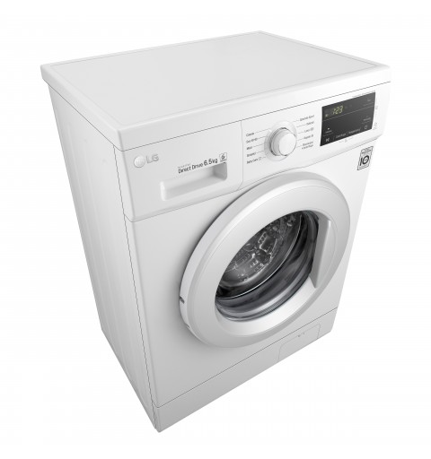 LG F2J3WN3WE.ABWQPIS lavadora Carga frontal 6,5 kg 1200 RPM E Blanco