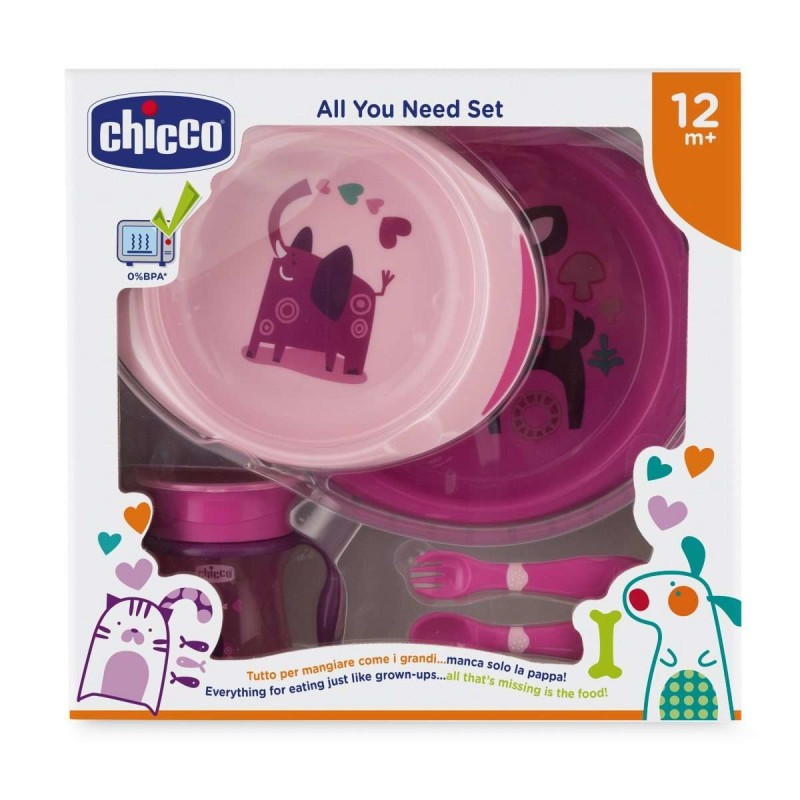 Chicco 00016201100000 recipiente para comida de bebé