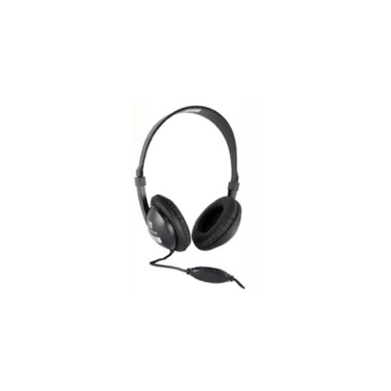 Xtreme 33567 auricular y casco Alámbrico Auriculares Diadema Música Negro