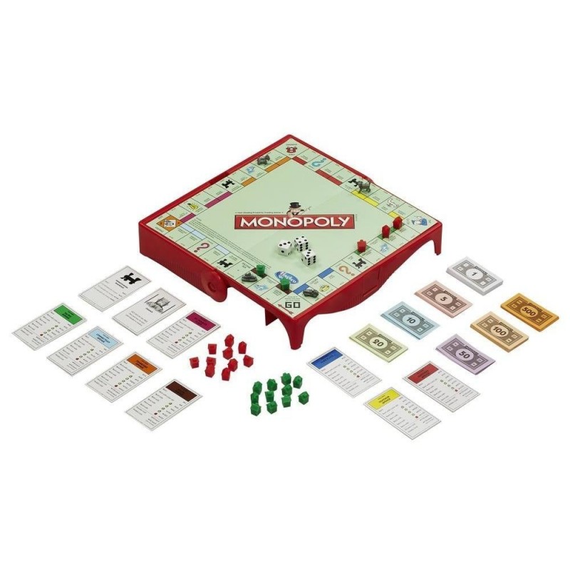 Hasbro Monopoly Grab & Go Kinder & Erwachsene Wirtschaftssimulation