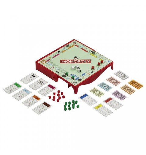 Hasbro Monopoly Grab & Go Kinder & Erwachsene Wirtschaftssimulation