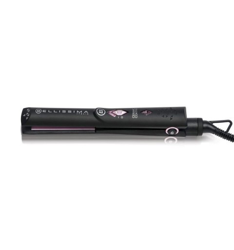 Imetec 11640 hair styling tool Straightening iron Warm Black 28 W 1.8 m