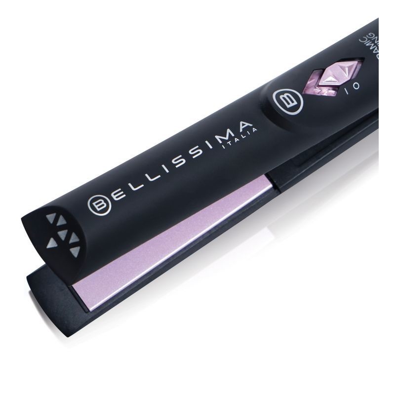 Imetec 11640 Utensilio de peinado Plancha de pelo Caliente Negro 28 W 1,8 m