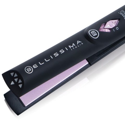 Imetec 11640 Utensilio de peinado Plancha de pelo Caliente Negro 28 W 1,8 m