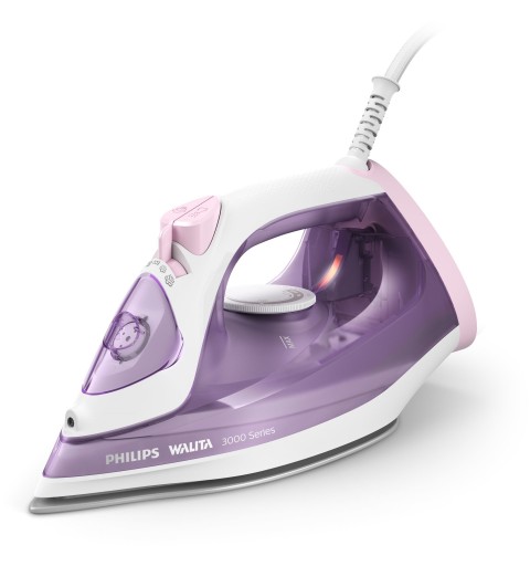 Philips 3000 series DST3010 30 fer à repasser Fer à vapeur Semelle en céramique 2000 W Violet, Blanc