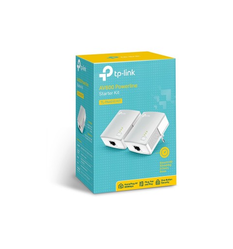 TP-LINK TL-PA4010KIT 600 Mbit s Eingebauter Ethernet-Anschluss Weiß 2 Stück(e)