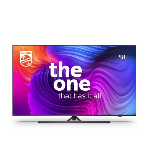 Philips Performance 58PUS8556 147,3 cm (58") 4K Ultra HD Smart TV Wifi Antracita, Gris