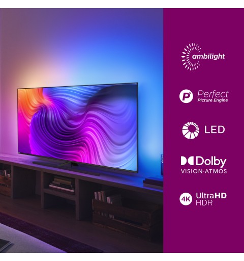Philips Performance 58PUS8556 147,3 cm (58") 4K Ultra HD Smart TV Wifi Antracita, Gris