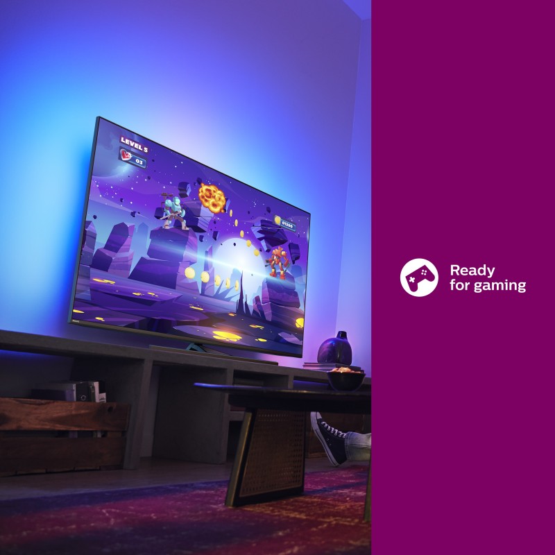 Philips Performance 58PUS8556 147,3 cm (58") 4K Ultra HD Smart TV Wifi Antracita, Gris
