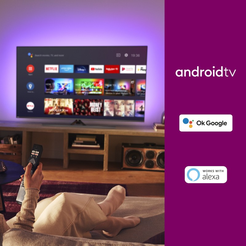 Philips Performance 58PUS8556 147,3 cm (58") 4K Ultra HD Smart TV Wifi Antracita, Gris