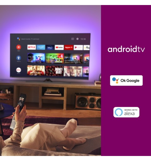 Philips Performance 58PUS8556 147,3 cm (58") 4K Ultra HD Smart TV Wifi Antracita, Gris