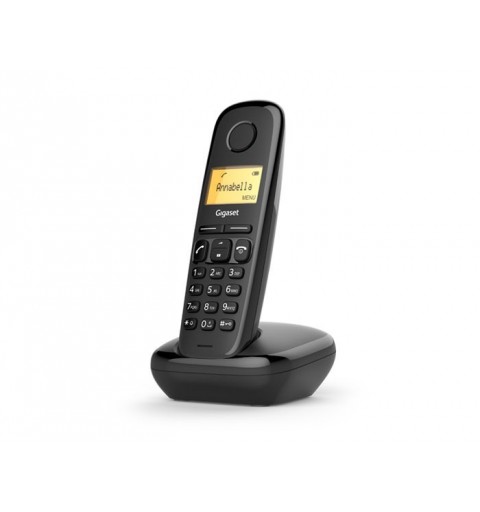 Gigaset A170 Analog DECT telephone Caller ID Black