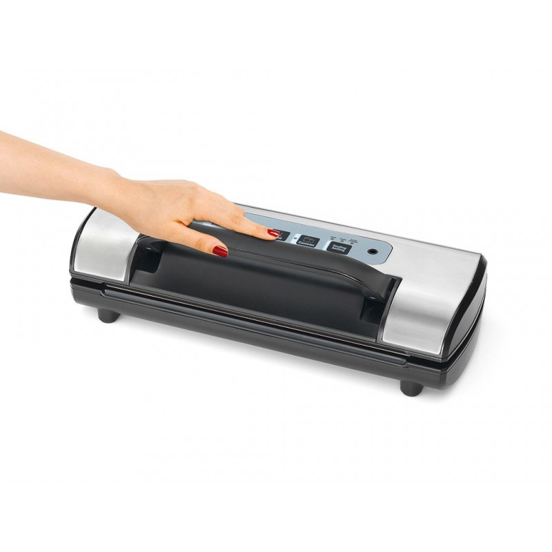 Laica VT3217 vacuum sealer 800 mbar Black, Stainless steel