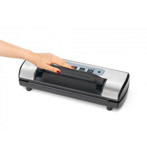 Laica VT3217 vacuum sealer 800 mbar Black, Stainless steel