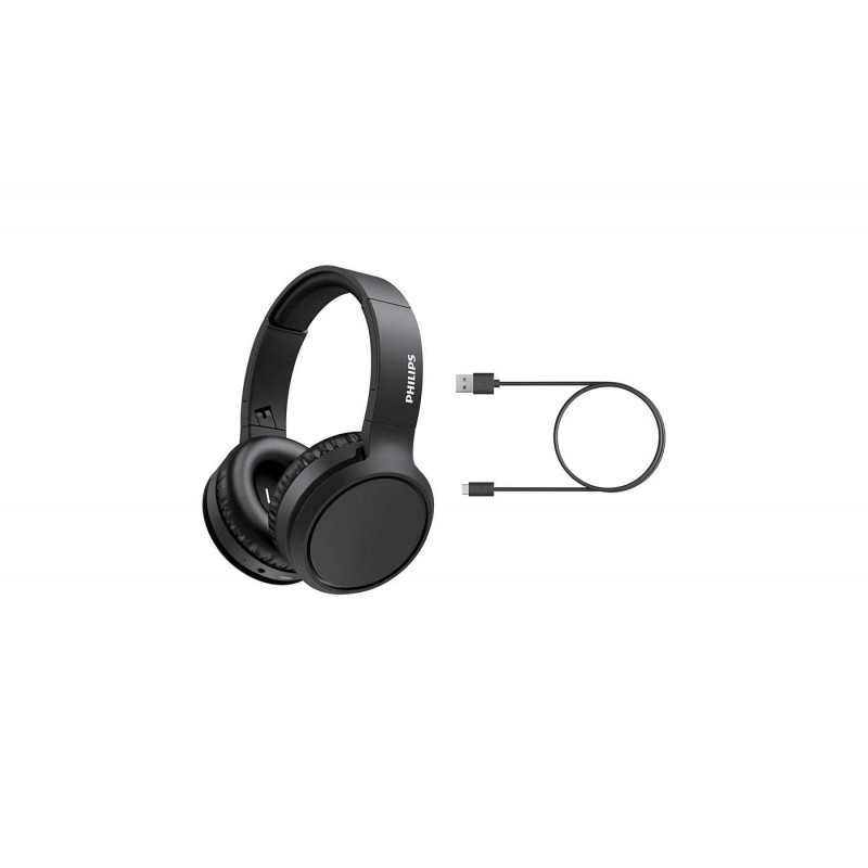 Philips TAH5205BK 00 auricular y casco Auriculares Inalámbrico y alámbrico Diadema Llamadas Música USB Tipo C Bluetooth Negro