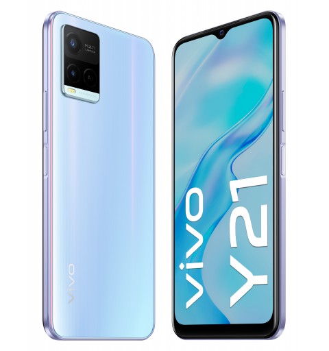 VIVO Y21 16,5 cm (6.51") SIM doble Android 11 4G USB Tipo C 4 GB 64 GB 5000 mAh Perlado, Blanco