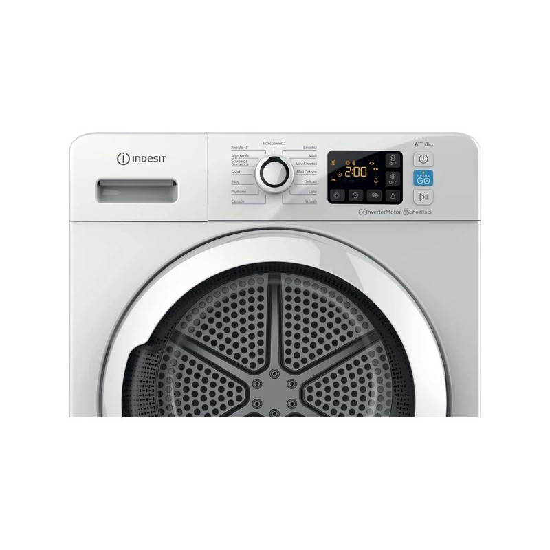 Indesit YT M11 83K RX IT tumble dryer Freestanding Front-load 8 kg A+++ White