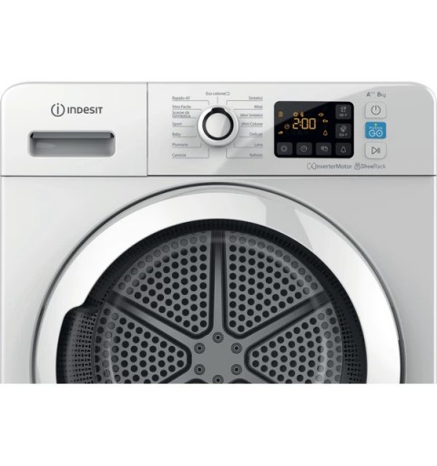 Indesit YT M11 83K RX IT tumble dryer Freestanding Front-load 8 kg A+++ White