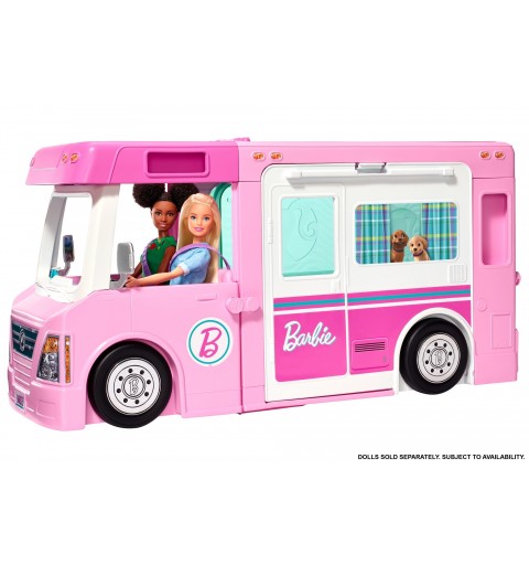 Barbie 3-In-1 Dreamcamper Vehicle And Accessories