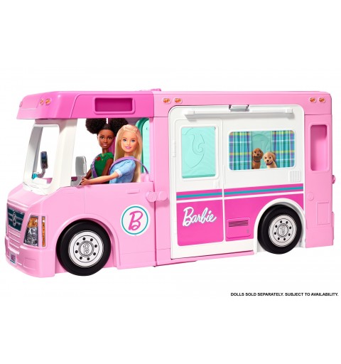 Barbie Camping-Car De Rêve 3-En-1