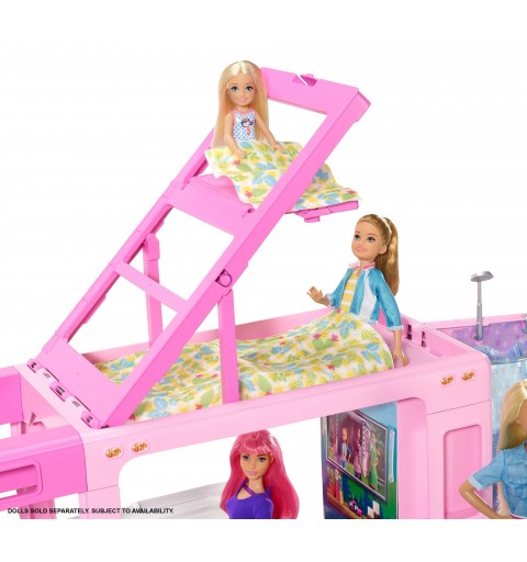 Barbie Camping-Car De Rêve 3-En-1