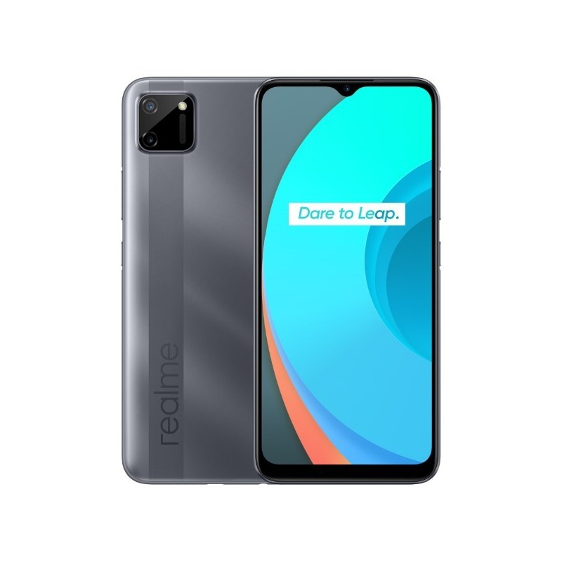 realme C11 2021 16,5 cm (6.5") Doppia SIM Android 11 4G Micro-USB 2 GB 32 GB 5000 mAh Grigio