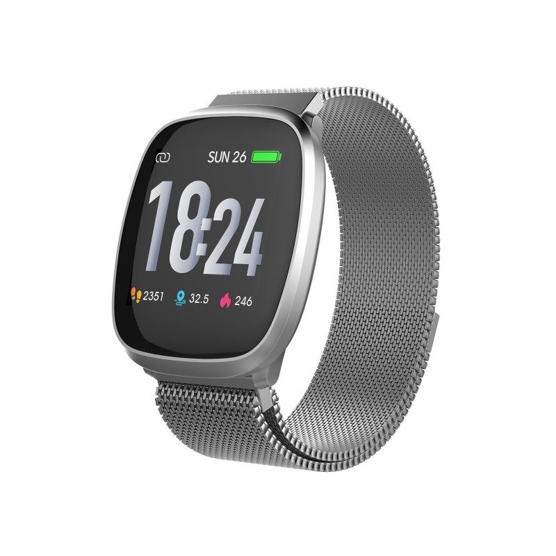 Trevi T-FIT 260 HB 3,3 cm (1.3 Zoll) LCD Silber GPS