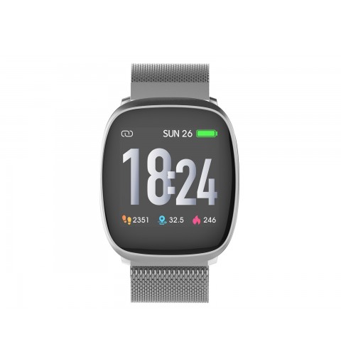 Trevi T-FIT 260 HB 3,3 cm (1.3 Zoll) LCD Silber GPS