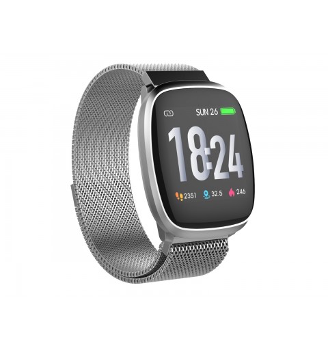 Trevi T-FIT 260 HB 3,3 cm (1.3 Zoll) LCD Silber GPS