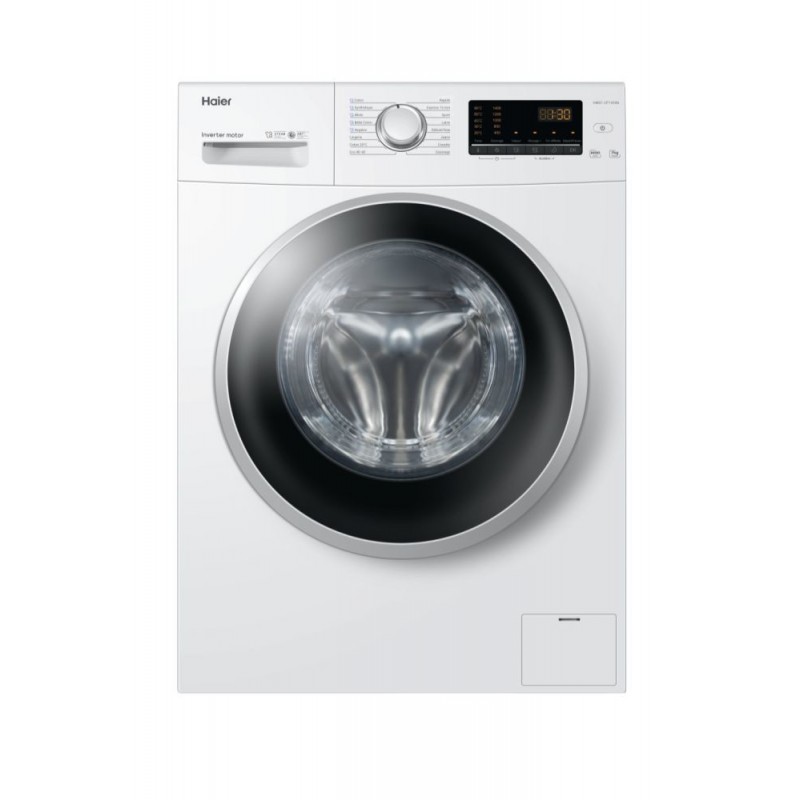 Haier HW07-CP1439N machine à laver Charge avant 7 kg 1400 tr min Blanc