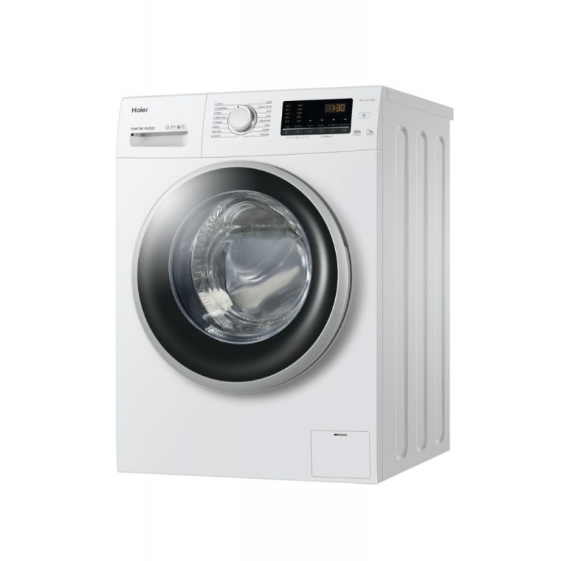 Haier HW07-CP1439N machine à laver Charge avant 7 kg 1400 tr min Blanc
