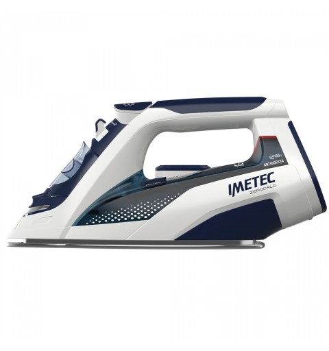 Imetec ZeroCalc Z3 3500 Plancha vapor-seco Suela de acero inoxidable 2400 W Azul, Blanco