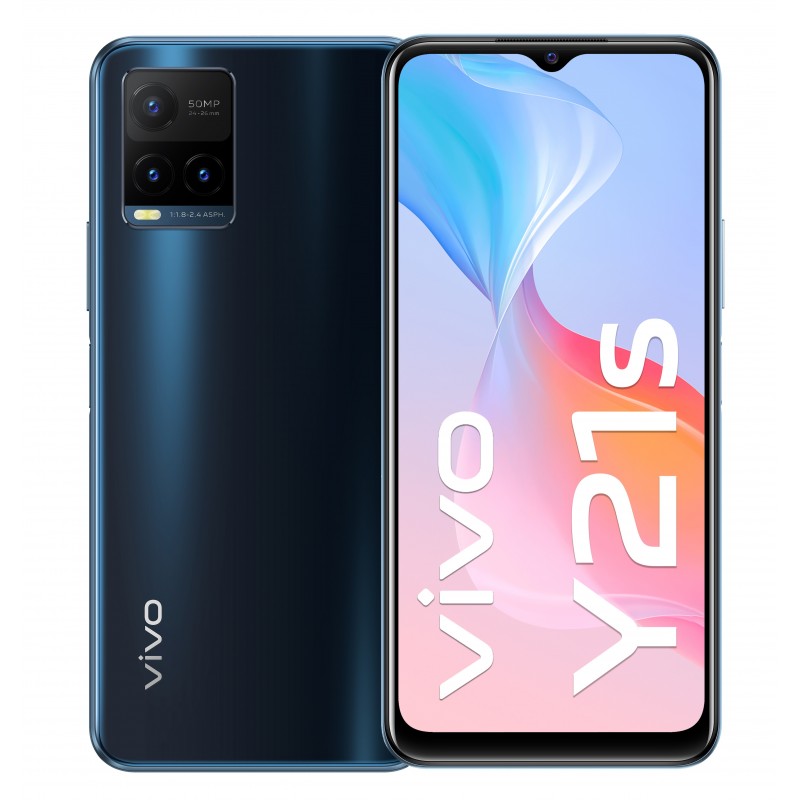 VIVO Y21s 16,5 cm (6.51 Zoll) Dual-SIM Android 11 4G USB Typ-C 4 GB 128 GB 5000 mAh Blau