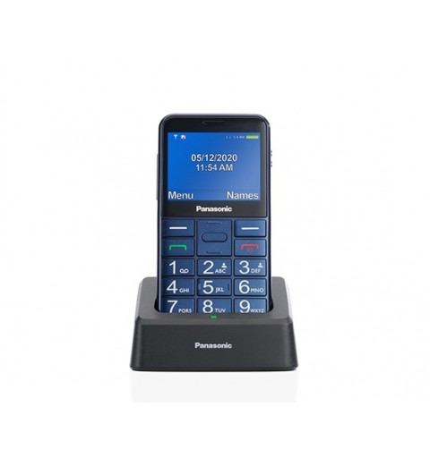 Panasonic KX-TU155 6,1 cm (2.4") 102 g Blu Telefono di livello base